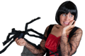 Large fake spider