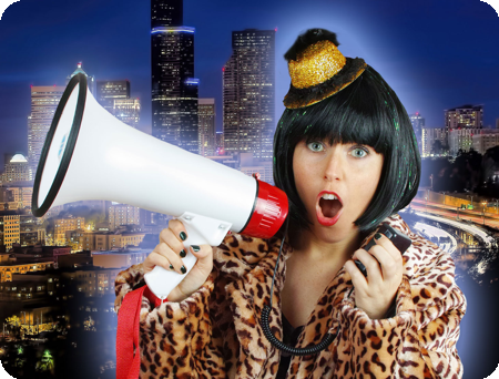 Large megaphone