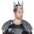 Latex crown in silver luxury.