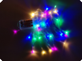 LED lichtjes 4 meter 40 lampjes multicolor