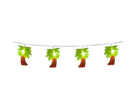 Led lichtjes met palmbomen op batterij AA
