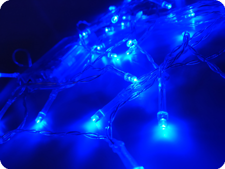 LED lumières 4 mètres bleu