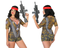 leger t-shirt voor dames
