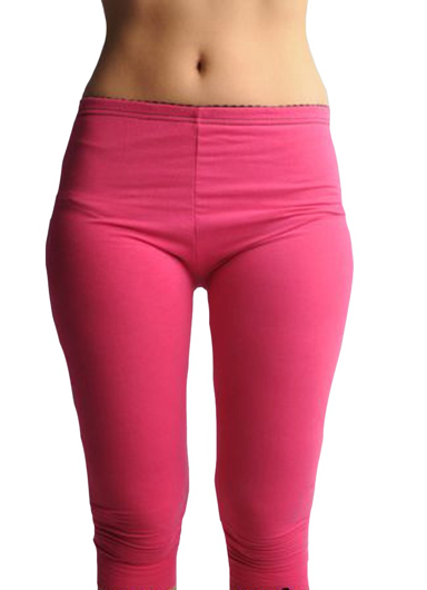 Legging fuchsia xs-s knielengte