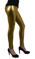 Legging metallic goud