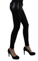Legging metallic zwart