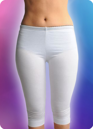 Leggings white