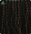 light curtain christmas 300 white warm LED