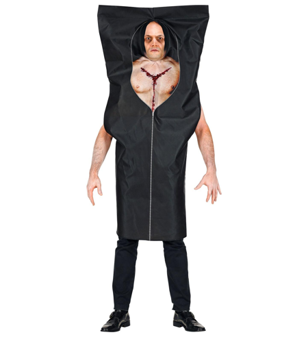 Lijk zak kostuum voor halloween