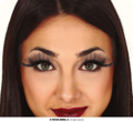 Long black eyelashes