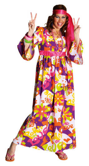 Long hippie dress for ladies
