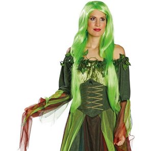 long neon green wig Jessica