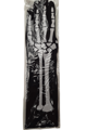 Long Skeleton Gloves