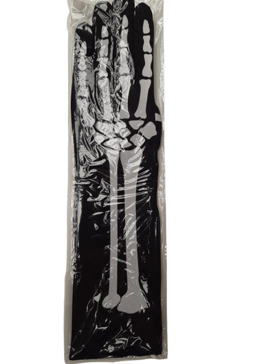Long Skeleton Gloves
