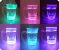 Luminous beer glass