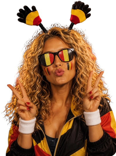 Lunettes Couleurs belgique tricolore