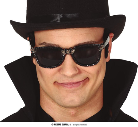 Lunettes de crâne d’Halloween