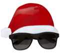 Lunettes de père Noël
