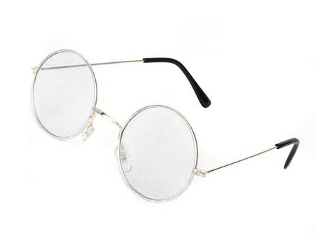 Lunettes de père Noël ronde