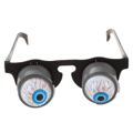 Lunettes d'horreur en plastique