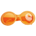 Lunettes Disco Neon Orange
