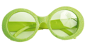 Lunettes Disco paillettes Neon Vert