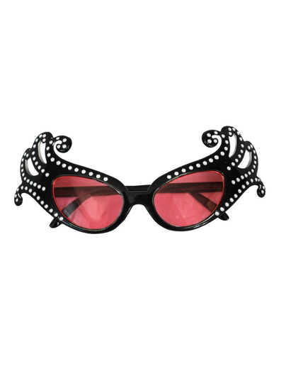 Lunettes en strass - Lunettes de fête disco glamour