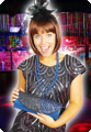 Luxe avond handtasje glitter blauw