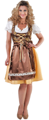 Luxe dirndl tirol dames kostuum