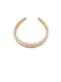 Luxe glitter diadeem zilver