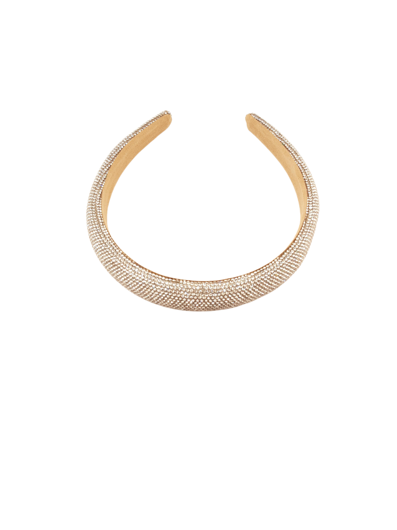 Luxe glitter diadeem zilver