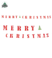 Luxe kerst slinger merry christmas