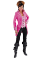 Luxe velours jas roze