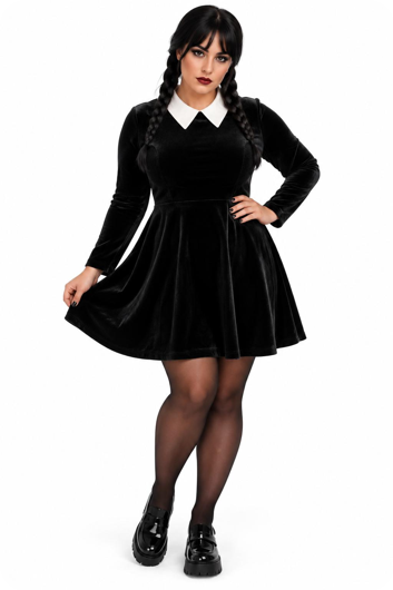 Luxe wednesday  halloween jurk