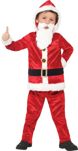 luxury santa suit
