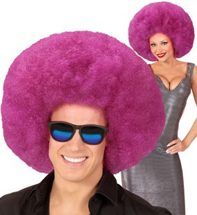 luxury afro purple