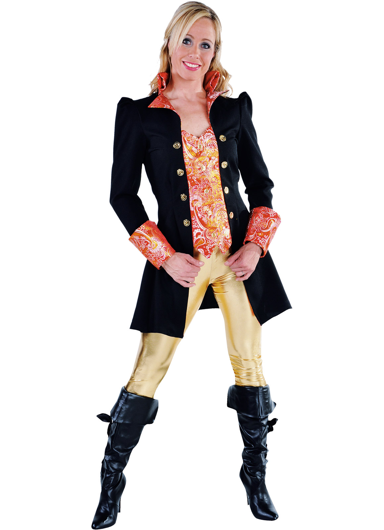 Luxury jacket Marquis Black Red