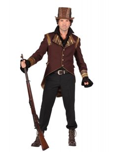 luxury steampunk jacket for men