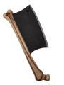 Machette émoussée
