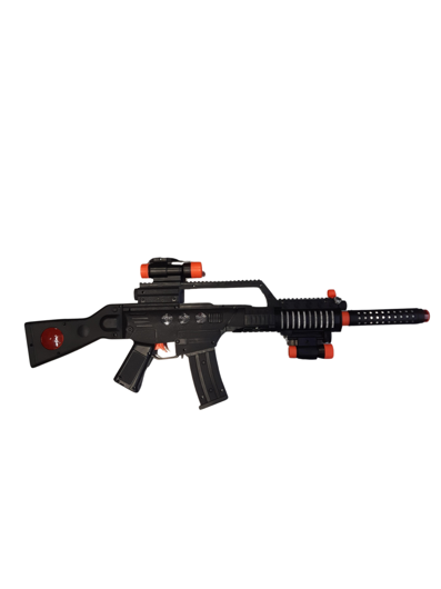machine gun plastic black