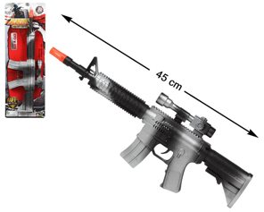 machine gun silver grey