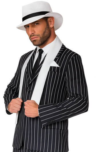 Maffia heren vest verkleed jas