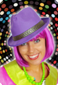 Mafia chapeau violet