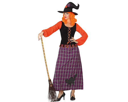 Magische Heksen Jurk - Dames Halloween Look