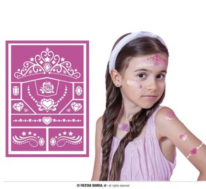 make-up stencil princess