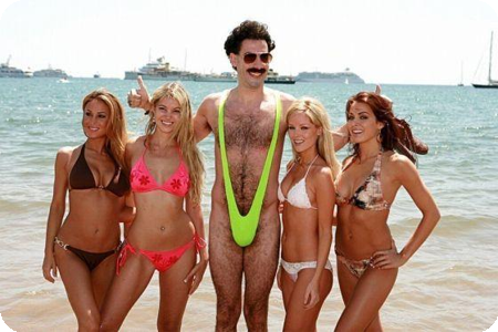 Mankini Borat string