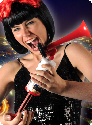 Manual air horn