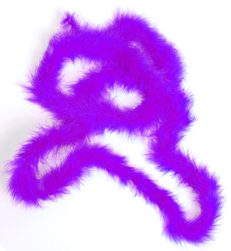 Marabou dunne boa paars