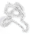 Marabou dunne boa wit