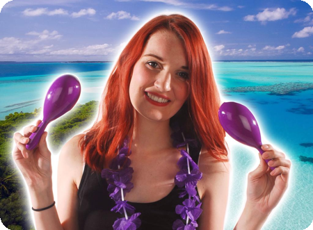 Maracas paars